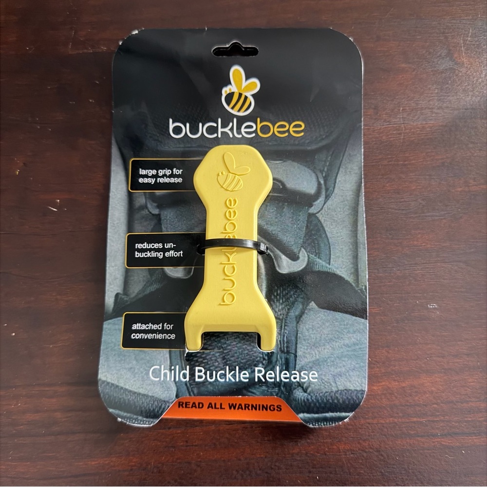 Bucklebee Yellow Child Buckle Release